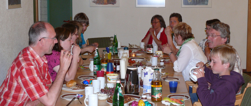 Agape bei der Liturgischen Nacht - Foto: D. Lippe