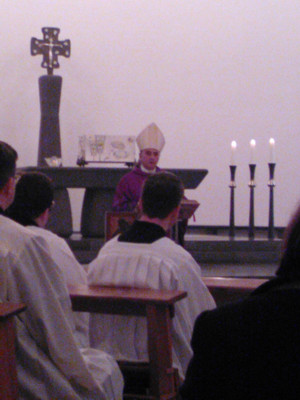 Bischof Genn während der Predigt | Foto St. Keller