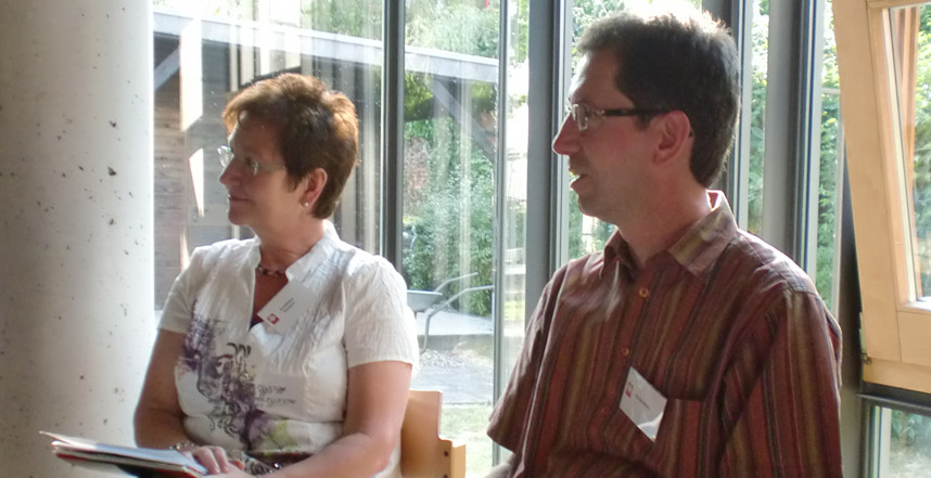 Gesprächsrunde - Fr. Deckers, Hr. Heinen