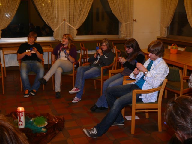 Teilnehmer der Liturgischen Nacht Teilnehmer der Liturgischen Nacht