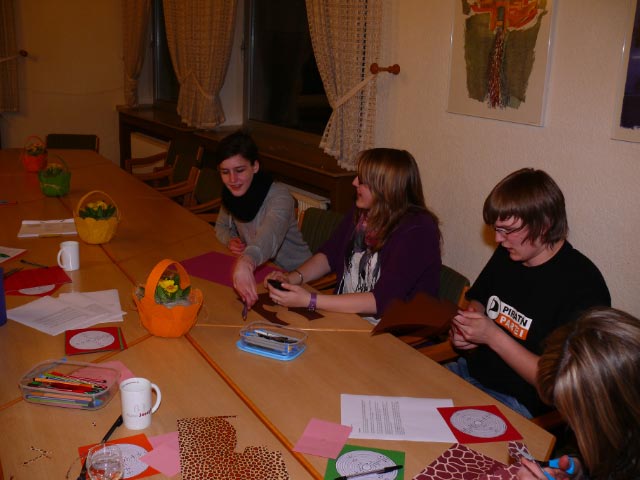 Teilnehmer der Liturgischen Nacht Teilnehmer der Liturgischen Nacht