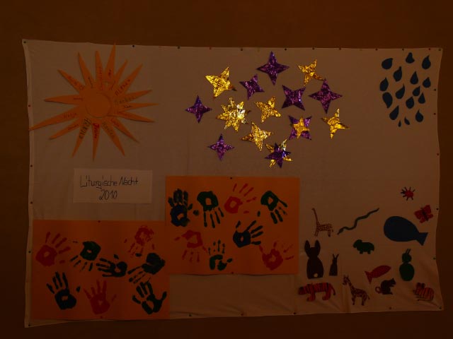 Collage zur Liturgischen Nacht Collage zur Liturgischen Nacht