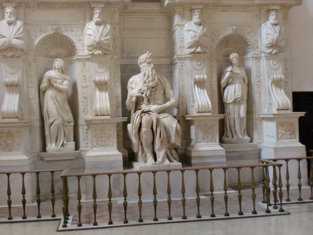 Michelangelos Mose in der Kirche San Pietro in Vincoli